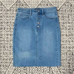 Banana Republic Knee length Denim Skirt